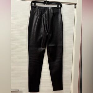 Sleek Black Textured Pants